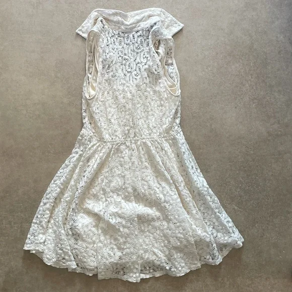 American Rag Lace Overlay Dress size Large - Picture 2 of 4